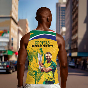 South Africa Cricket Men Tank Top 1st Champions World Cup Proud Of Our Boys