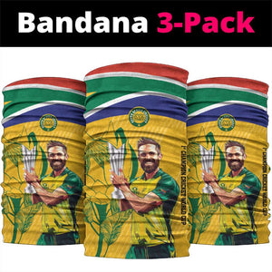 South Africa Cricket Neck Gaiter 1st Champions World Cup Proud Of Our Boys LT14