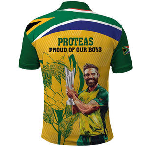 South Africa Cricket Polo Shirt 1st Champions World Cup Proud Of Our Boys