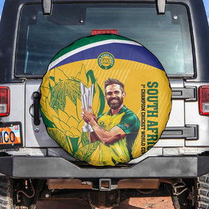 South Africa Cricket Spare Tire Cover 1st Champions World Cup Proud Of Our Boys