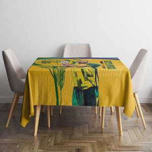 South Africa Cricket Tablecloth 1st Champions World Cup Proud Of Our Boys