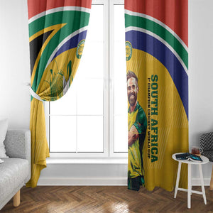 South Africa Cricket Window Curtain 1st Champions World Cup Proud Of Our Boys