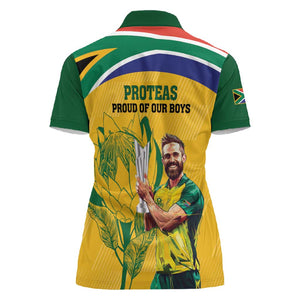 South Africa Cricket Women Polo Shirt 1st Champions World Cup Proud Of Our Boys