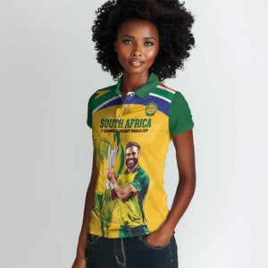 South Africa Cricket Women Polo Shirt 1st Champions World Cup Proud Of Our Boys