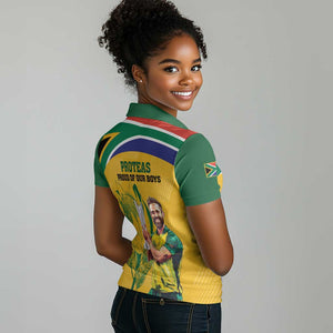 South Africa Cricket Women Polo Shirt 1st Champions World Cup Proud Of Our Boys