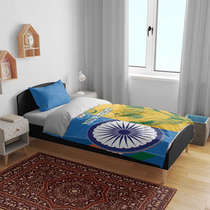 Custom India And South Africa Cricket Bedding Set 2024 Together Dynamic Version