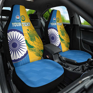 Custom India And South Africa Cricket Car Seat Cover 2024 Together Dynamic Version