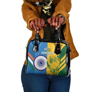 Custom India And South Africa Cricket Shoulder Handbag 2024 Together Dynamic Version