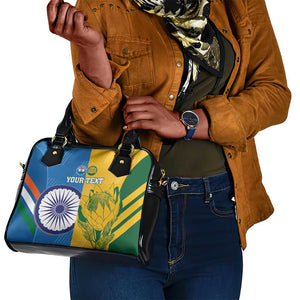 Custom India And South Africa Cricket Shoulder Handbag 2024 Together Dynamic Version