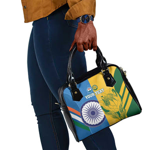 Custom India And South Africa Cricket Shoulder Handbag 2024 Together Dynamic Version