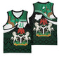Nigeria Independence Day Basketball Jersey Happy 64 Years Of Anniversary African Pattern LT14