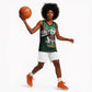 Nigeria Independence Day Basketball Jersey Happy 64 Years Of Anniversary African Pattern LT14