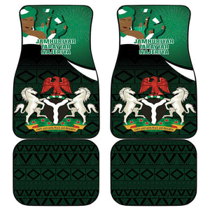 Nigeria Independence Day Car Mats Happy 64 Years Of Anniversary African Pattern