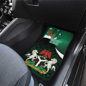 Nigeria Independence Day Car Mats Happy 64 Years Of Anniversary African Pattern