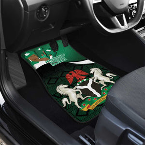 Nigeria Independence Day Car Mats Happy 64 Years Of Anniversary African Pattern