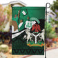 Nigeria Independence Day Garden Flag Happy 64 Years Of Anniversary African Pattern