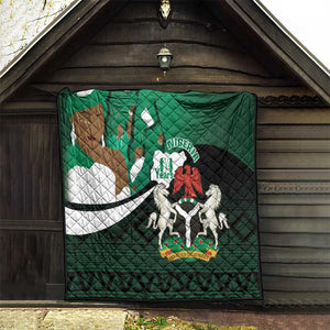 Nigeria Independence Day Quilt Happy 64 Years Of Anniversary African Pattern