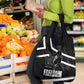 South Africa Freedom Day Grocery Bag Nelson Mandela With Map