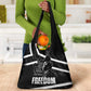 South Africa Freedom Day Grocery Bag Nelson Mandela With Map