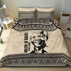 South Africa Nelson Mandela - Father Of Nation Bedding Set Vintage African Pattern