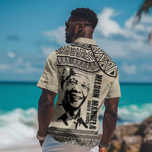 South Africa Nelson Mandela - Father Of Nation Hawaiian Shirt Vintage African Pattern