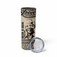 South Africa Nelson Mandela - Father Of Nation Skinny Tumbler Vintage African Pattern