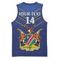 Custom Namibia Cricket Basketball Jersey 2024 Go Eagles African Pattern LT14