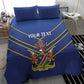 Custom Namibia Cricket Bedding Set 2024 Go Eagles African Pattern