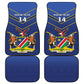 Custom Namibia Cricket Car Mats 2024 Go Eagles African Pattern