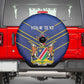 Custom Namibia Cricket Spare Tire Cover 2024 Go Eagles African Pattern