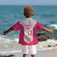 South Africa Rugby Custom Kid Hawaiian Shirt Come On Puma African Pattern