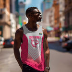 South Africa Rugby Custom Men Tank Top Come On Puma African Pattern