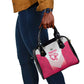 South Africa Rugby Custom Shoulder Handbag Come On Puma African Pattern