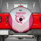 South Africa Rugby Custom Spare Tire Cover Come On Puma African Pattern