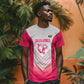 South Africa Rugby Custom T shirt Come On Puma African Pattern