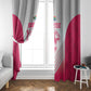 South Africa Rugby Custom Window Curtain Come On Puma African Pattern