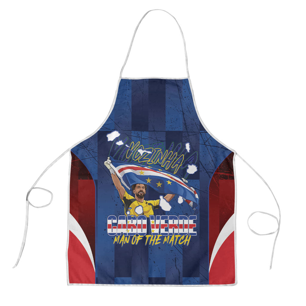 Vozinha Cabo Verde Football Apron Tubaroes Azuis Man Of The Match