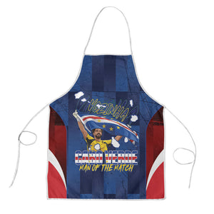 Vozinha Cabo Verde Football Apron Tubaroes Azuis Man Of The Match