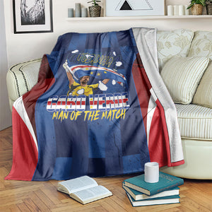 Vozinha Cabo Verde Football Blanket Tubaroes Azuis Man Of The Match