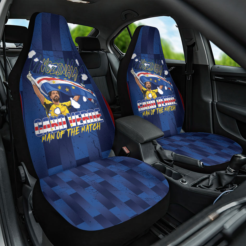 Vozinha Cabo Verde Football Car Seat Cover Tubaroes Azuis Man Of The Match
