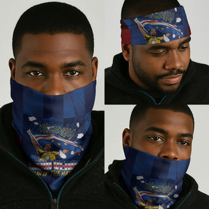 Vozinha Cabo Verde Football Neck Gaiter Tubaroes Azuis Man Of The Match