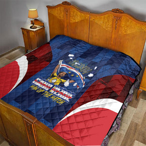 Vozinha Cabo Verde Football Quilt Tubaroes Azuis Man Of The Match