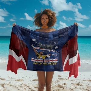 Vozinha Cabo Verde Football Sarong Tubaroes Azuis Man Of The Match