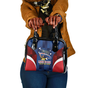 Vozinha Cabo Verde Football Shoulder Handbag Tubaroes Azuis Man Of The Match