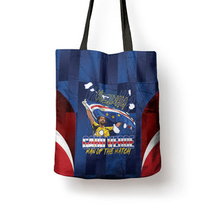 Vozinha Cabo Verde Football Tote Bag Tubaroes Azuis Man Of The Match