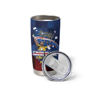 Vozinha Cabo Verde Football Tumbler Cup Tubaroes Azuis Man Of The Match