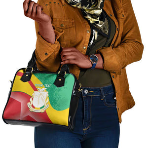 Personalised Guinea Independence Day Shoulder Handbag Happy 2 October Guinee Coat Of Arms