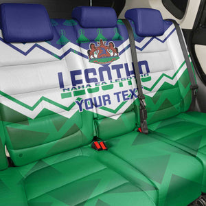 Personalised Lesotho Independence Day Back Car Seat Cover Naha ea Lesotho Proud