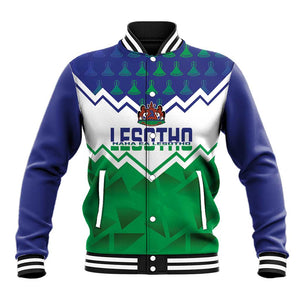 Personalised Lesotho Independence Day Baseball Jacket Naha ea Lesotho Proud LT14