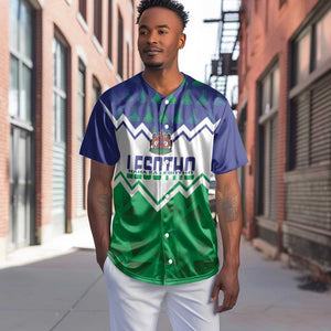 Personalised Lesotho Independence Day Baseball Jersey Naha ea Lesotho Proud